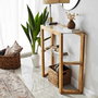 Hanah Home Trapezoid - Roble